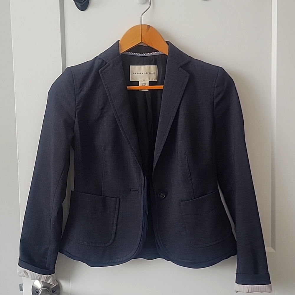 Navy blazer